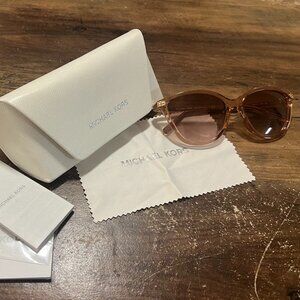 Michael Kors Rose Gold Sun Glasses